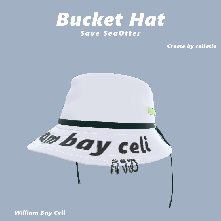 [wbc]Bucket Hat -Save SeaOtter-