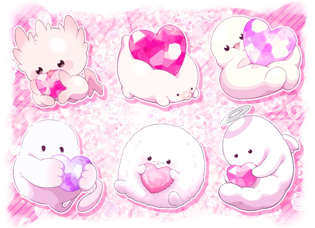 キラふゎは～と♡アクリルキーホルダー