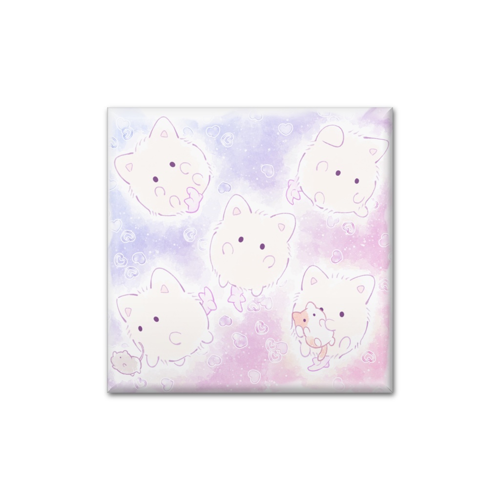 ニャクシュ ニャクシュ♡缶バッジ