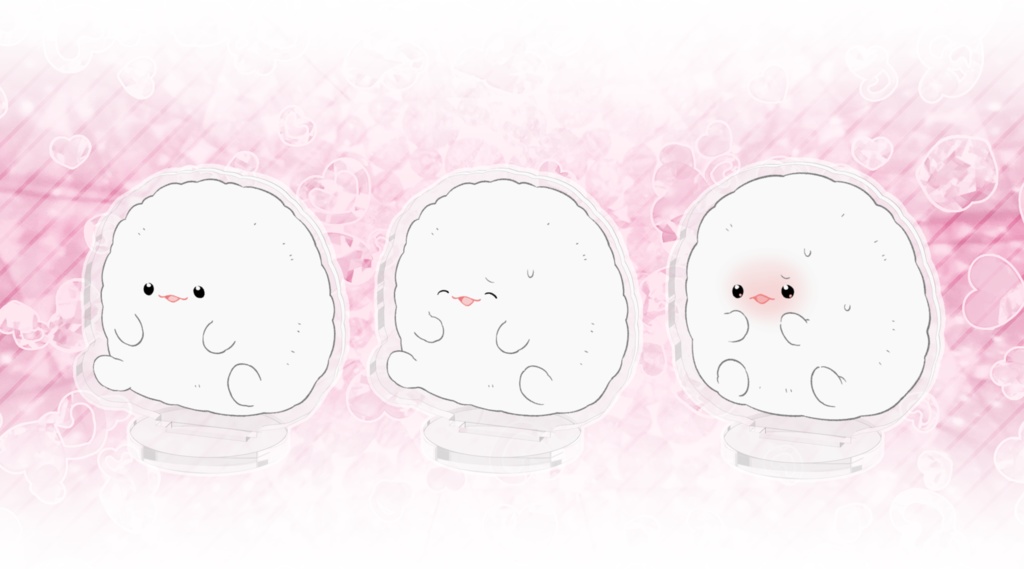 ぷュぷぅ♡アクリルフィギュア(3種)