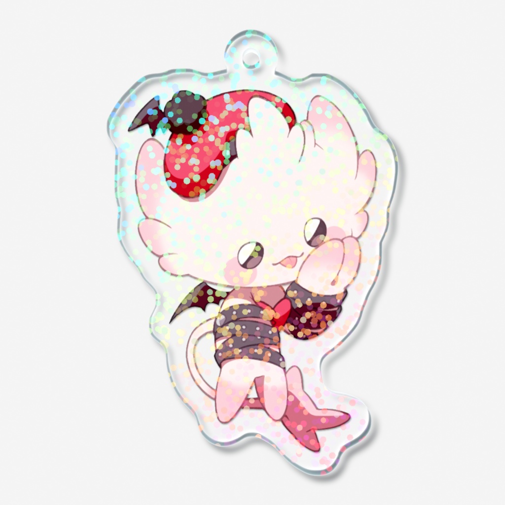 キラホロ小悪魔ふぁむ♡アクキー