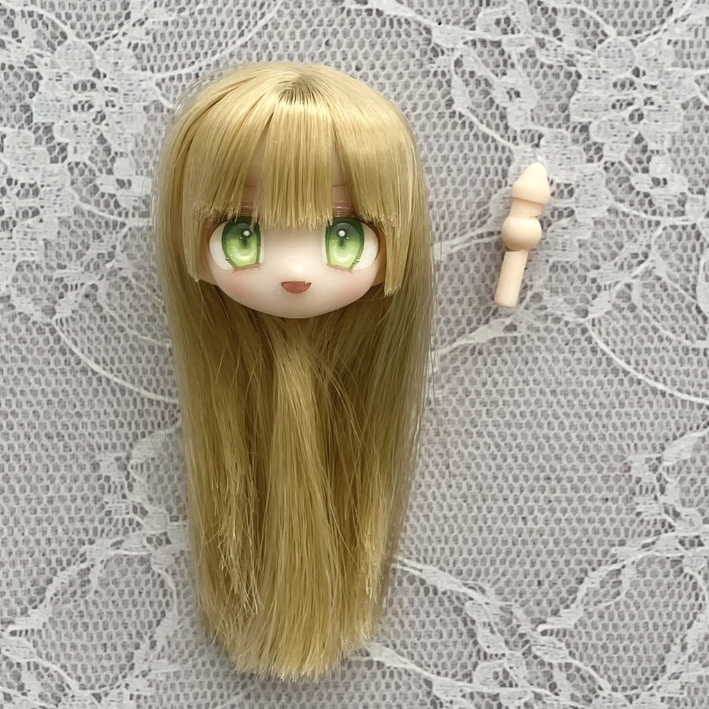 ピコニーモ用ミニヘッド ホワイト/ゴールド 難あり