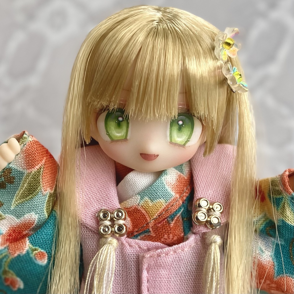 ピコニーモ用ミニヘッド　ホワイト/ゴールド　難あり