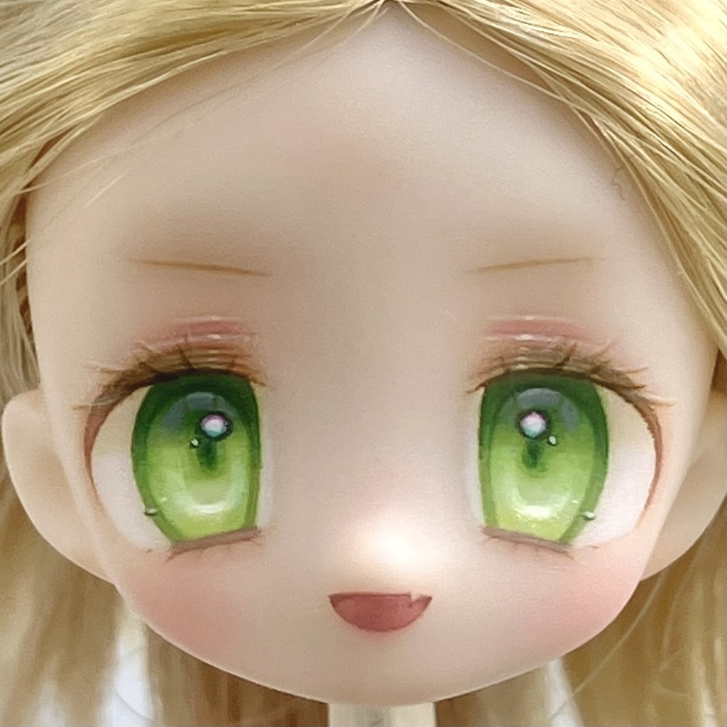 ピコニーモ用ミニヘッド ホワイト/ゴールド 難あり