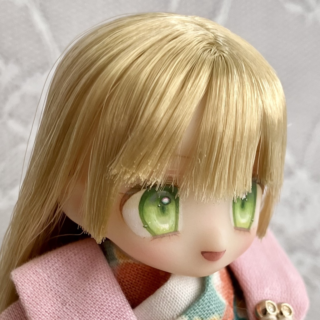 ピコニーモ用ミニヘッド ホワイト/ゴールド 難あり