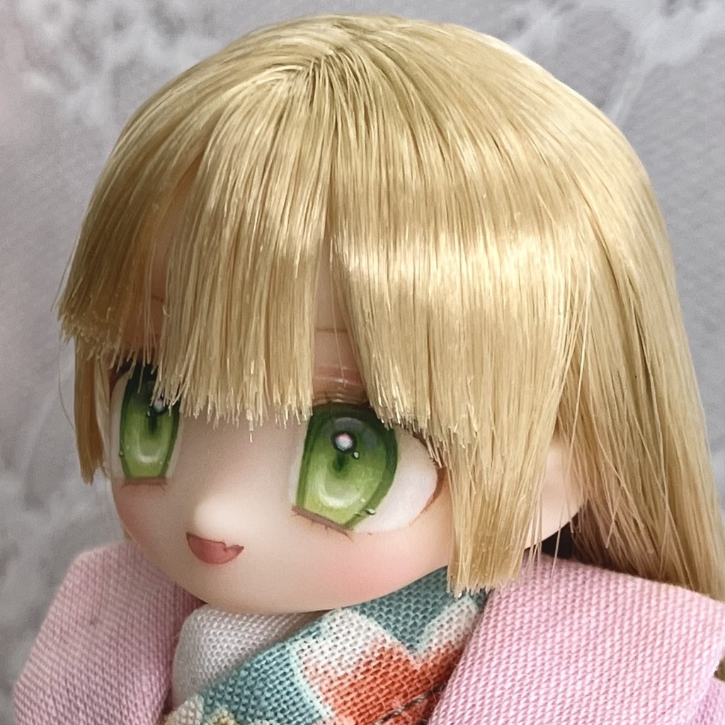 ピコニーモ用ミニヘッド ホワイト/ゴールド 難あり