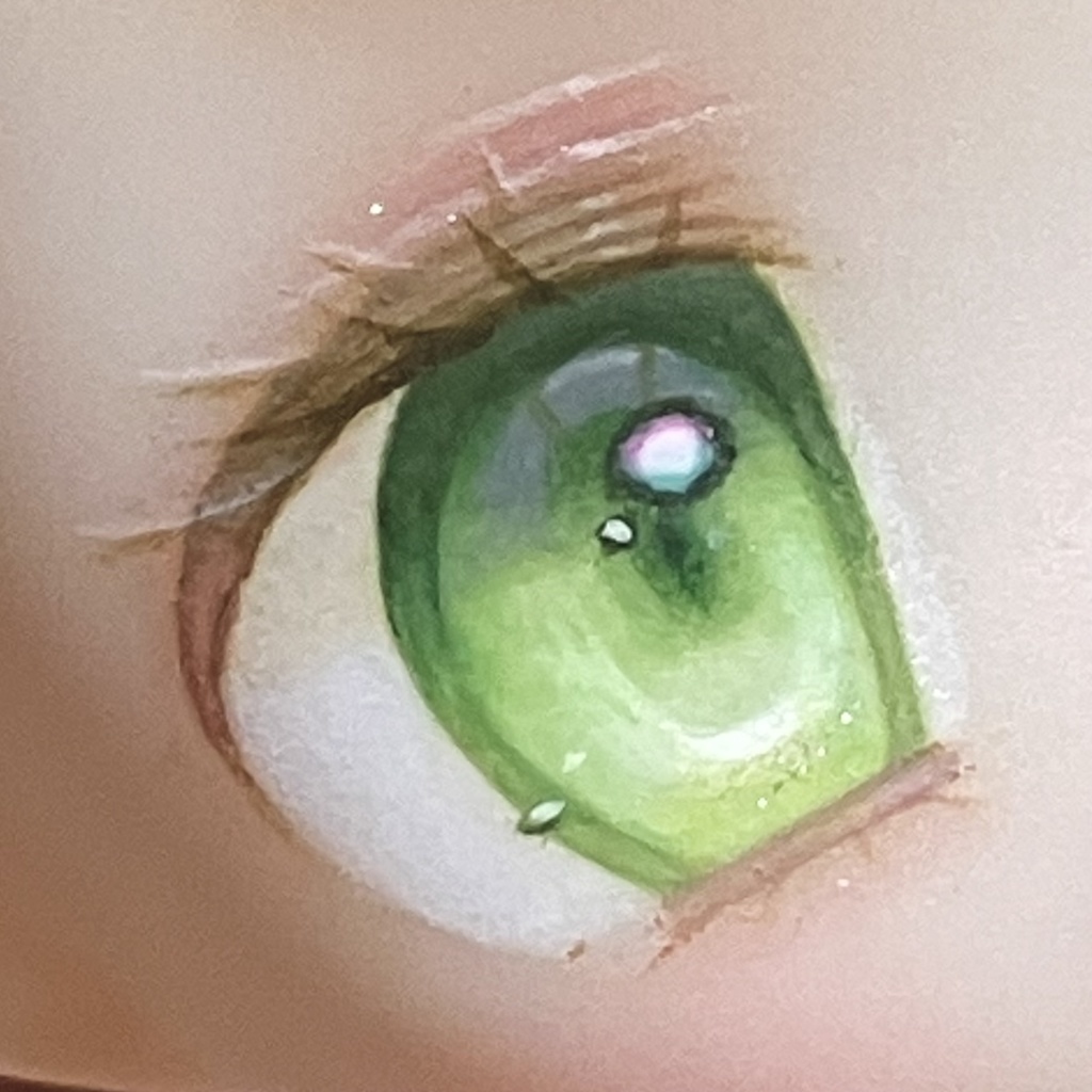 ピコニーモ用ミニヘッド ホワイト/ゴールド 難あり