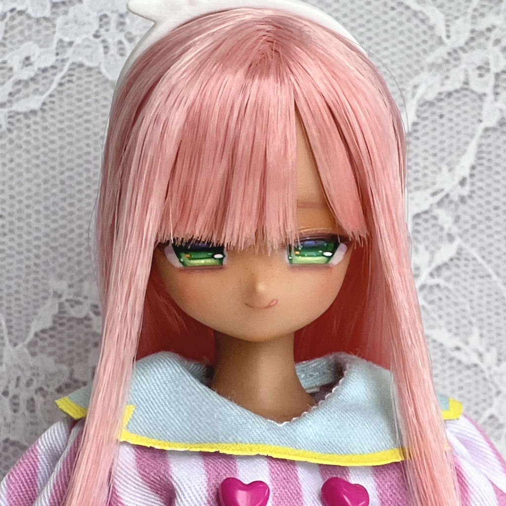 ピュアニーモ用ヘッド　タン/ピンク　カスタム