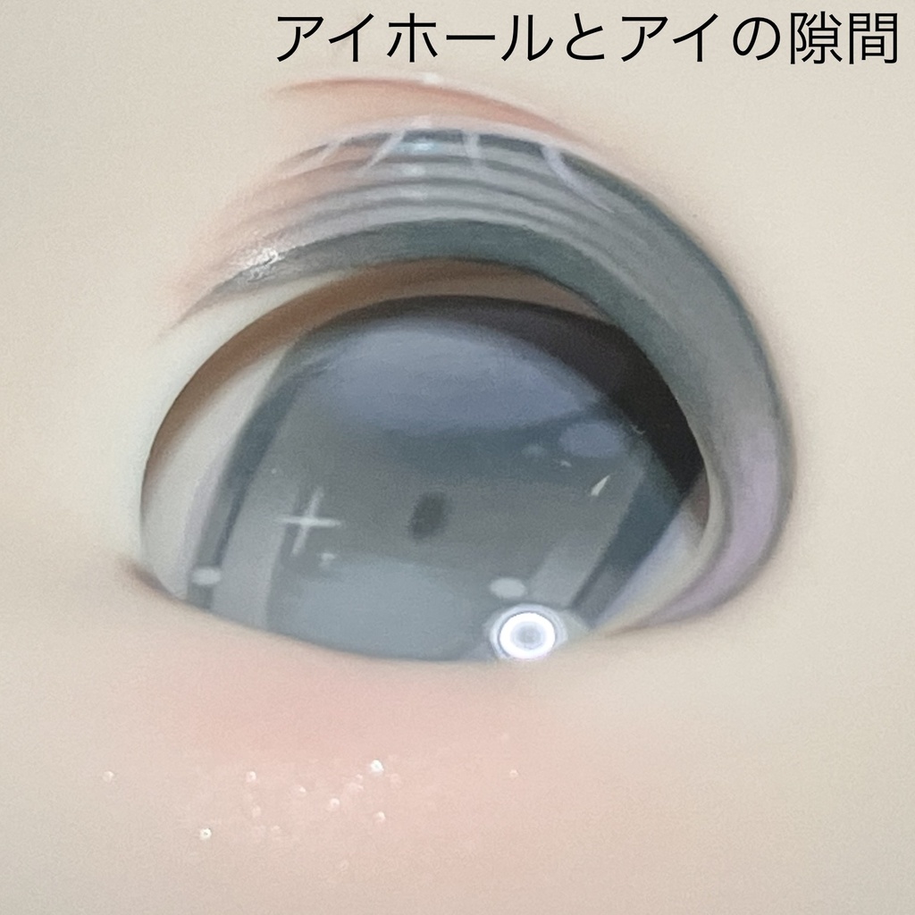 IMOMODOLLKUKUヘッド　cream  カスタム　難あり