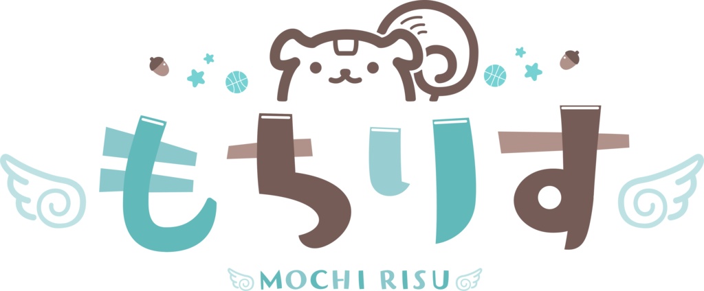 もちりすネームロゴアクキー