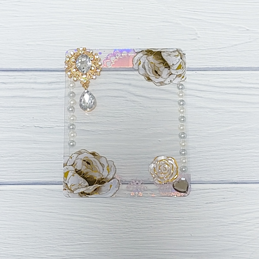 硬質ケース モノクロビジュー