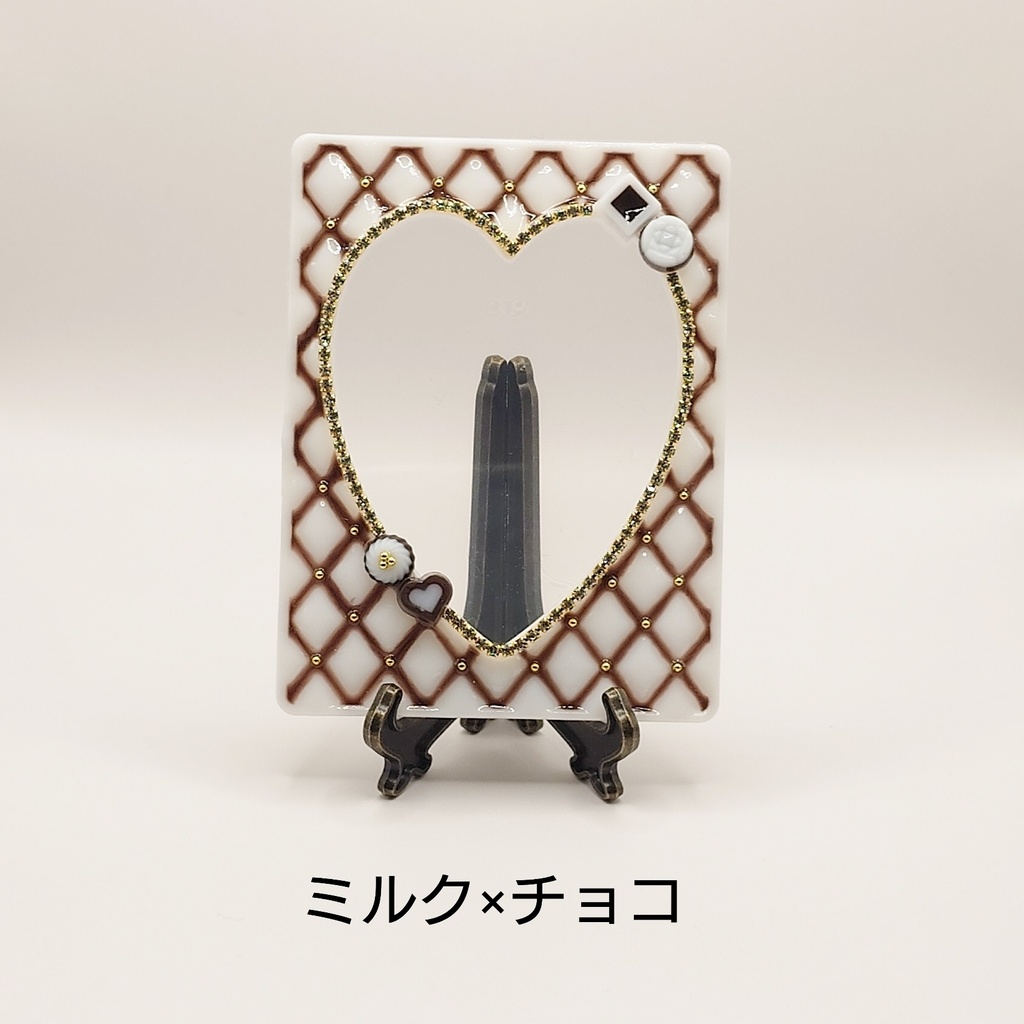 チョコレートなキルティング硬質ケース