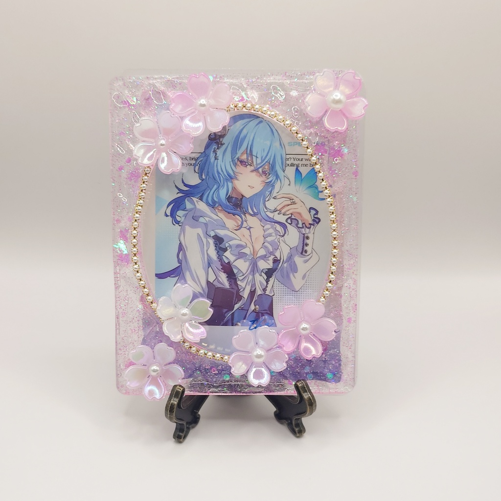 【春限定】桜満開 桜の硬質ケース(シルバー)