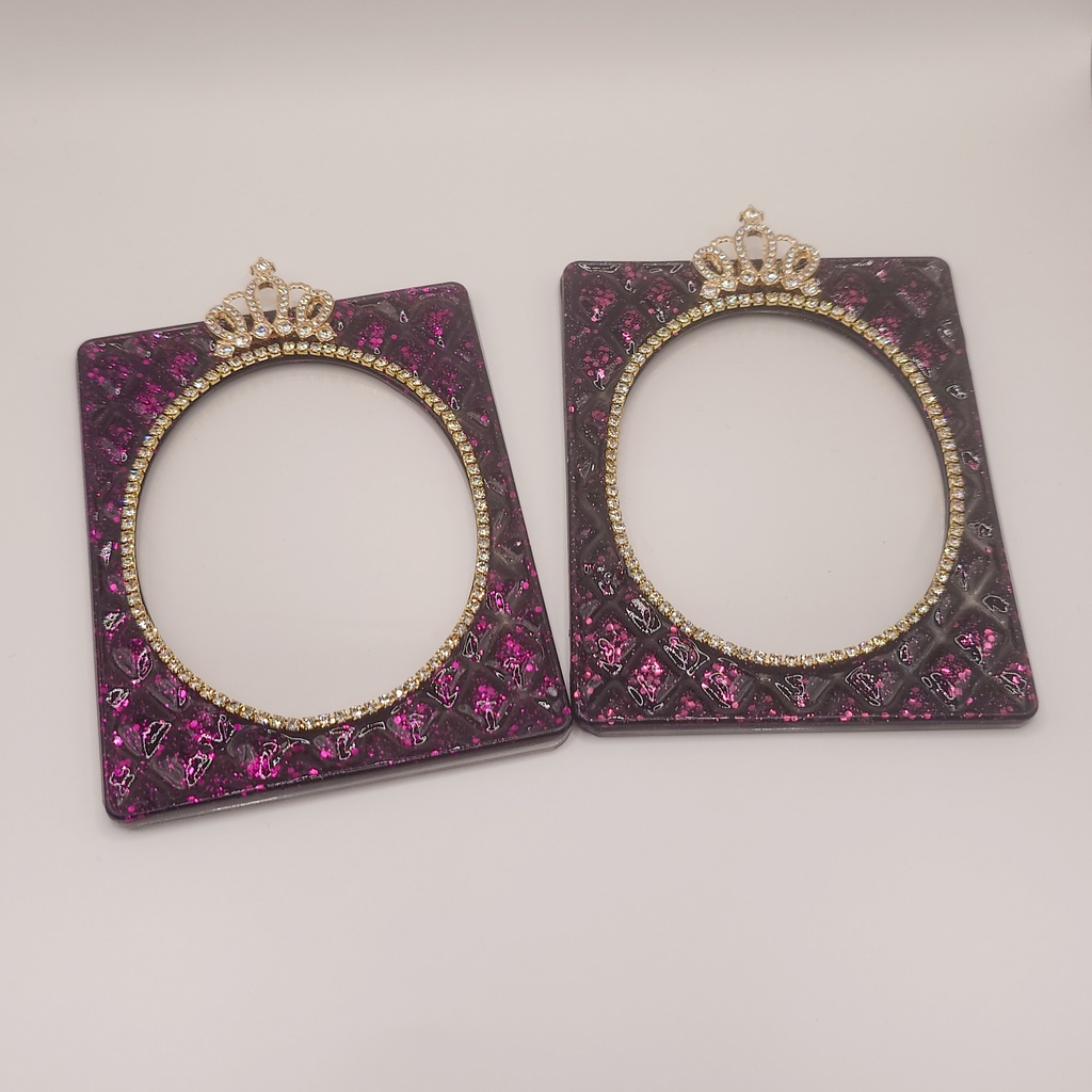 キラキララメラメ キルティング硬質ケース Blackシリーズ