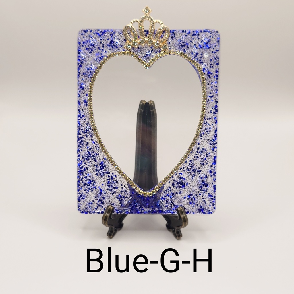 キラキララメラメハート キルティング硬質ケース(ゴールド)