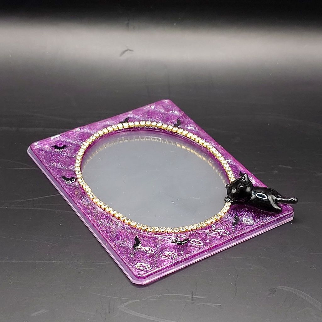 ハロウィンな硬質ケース 黒猫