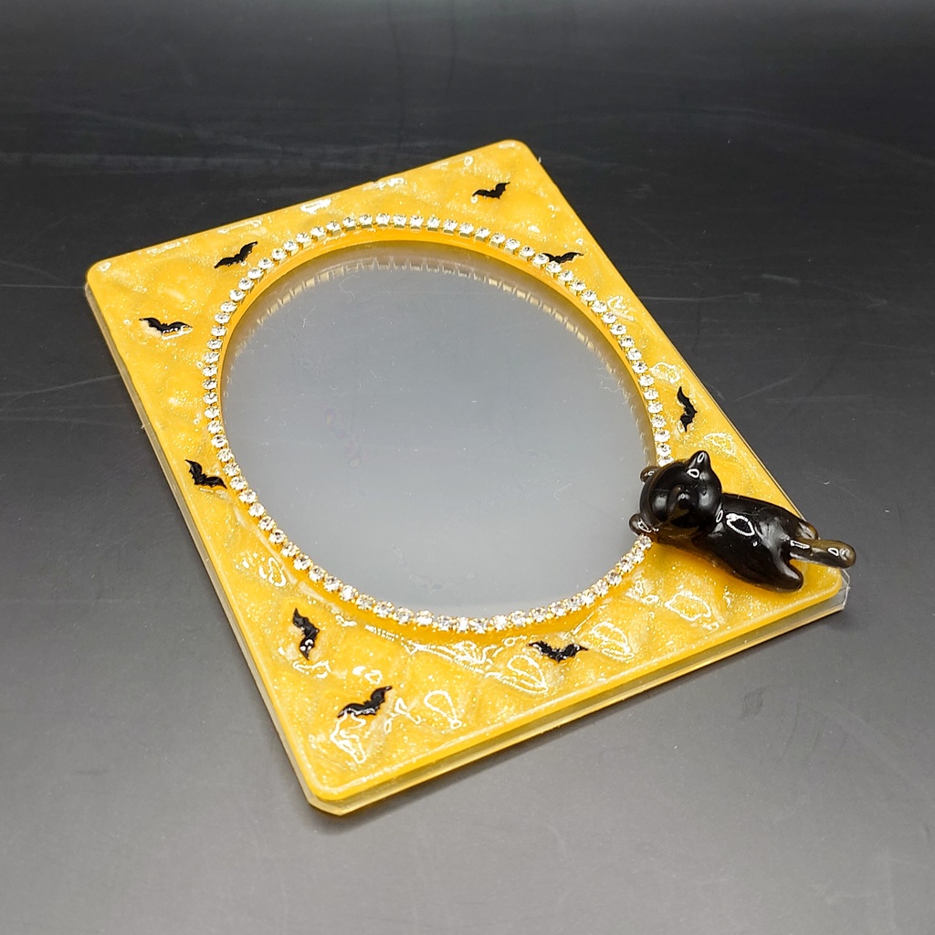 ハロウィンな硬質ケース 黒猫