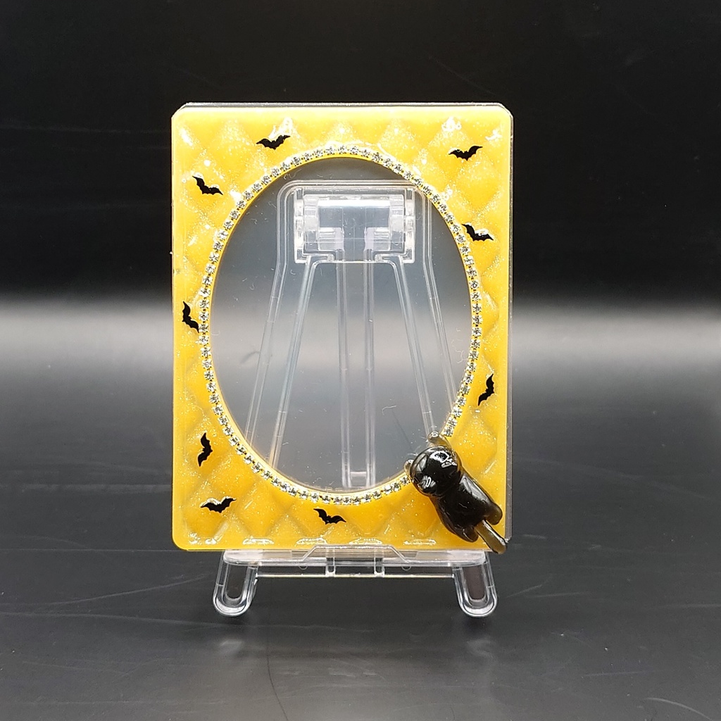 ハロウィンな硬質ケース 黒猫