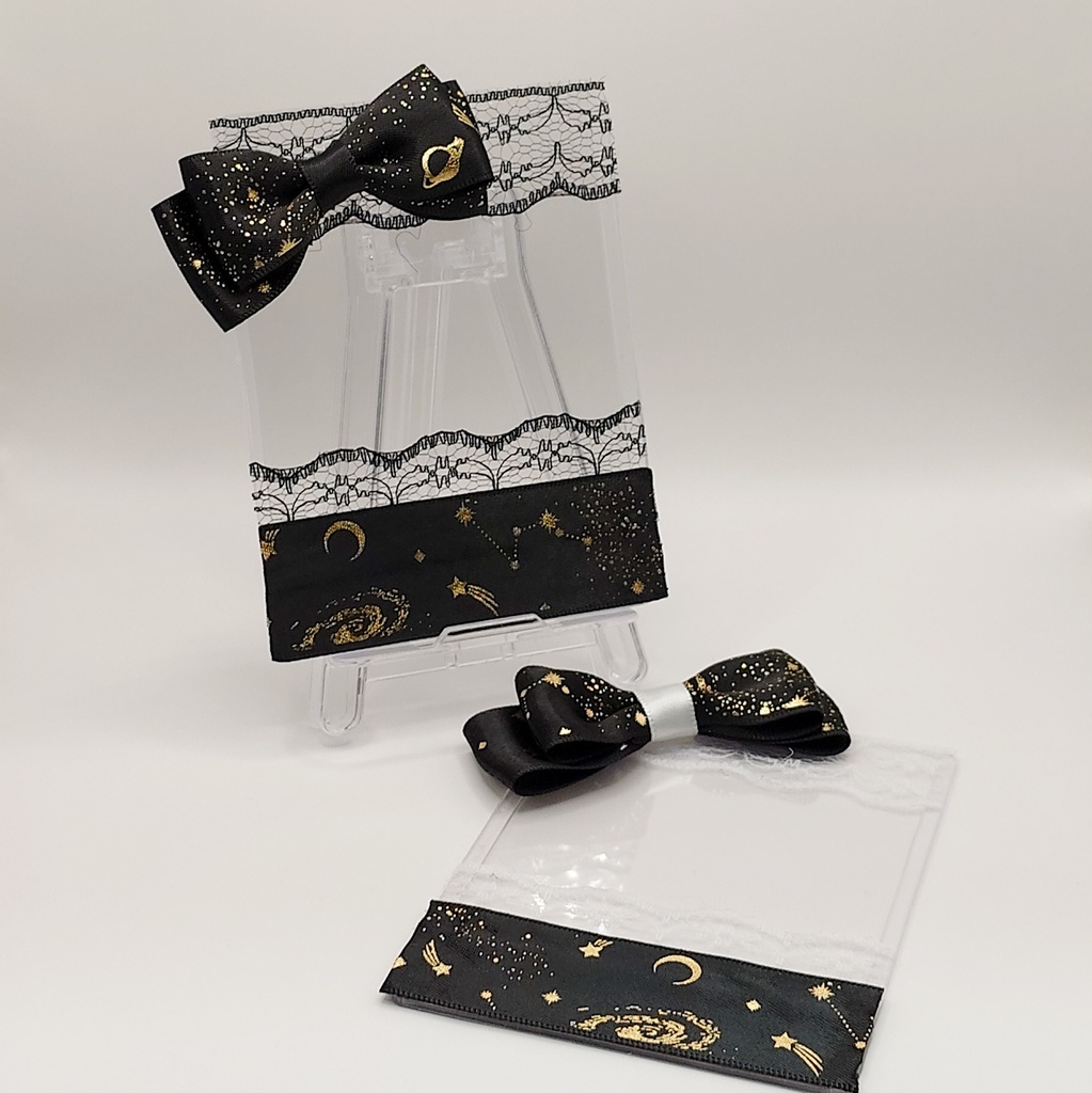 シンプルリボン硬質ケース 銀河