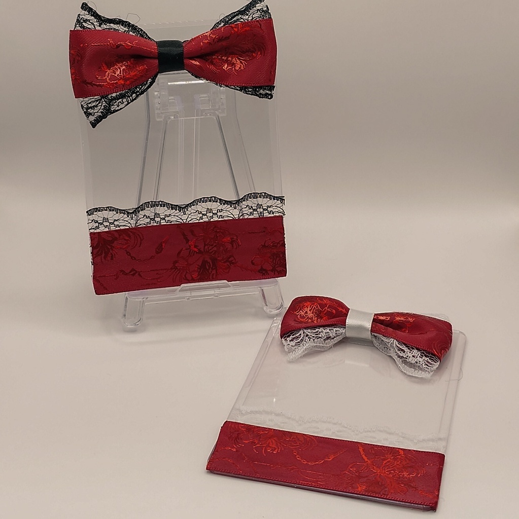 シンプルリボン 硬質ケース 彼岸花