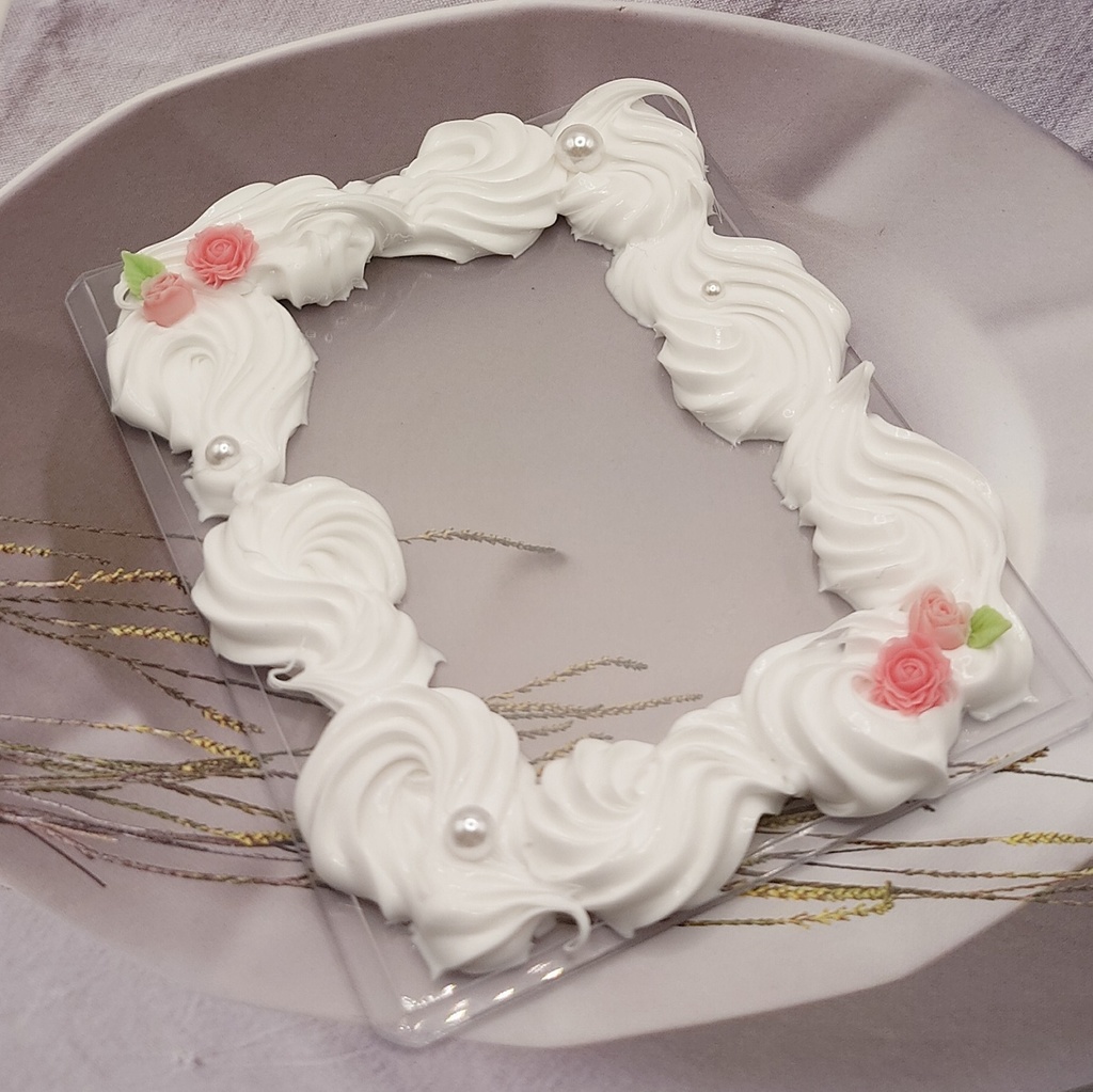 【現品限り】ホイップデコ 硬質ケース ローズ