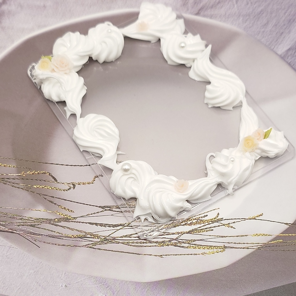 【現品限り】ホイップデコ 硬質ケース ローズ