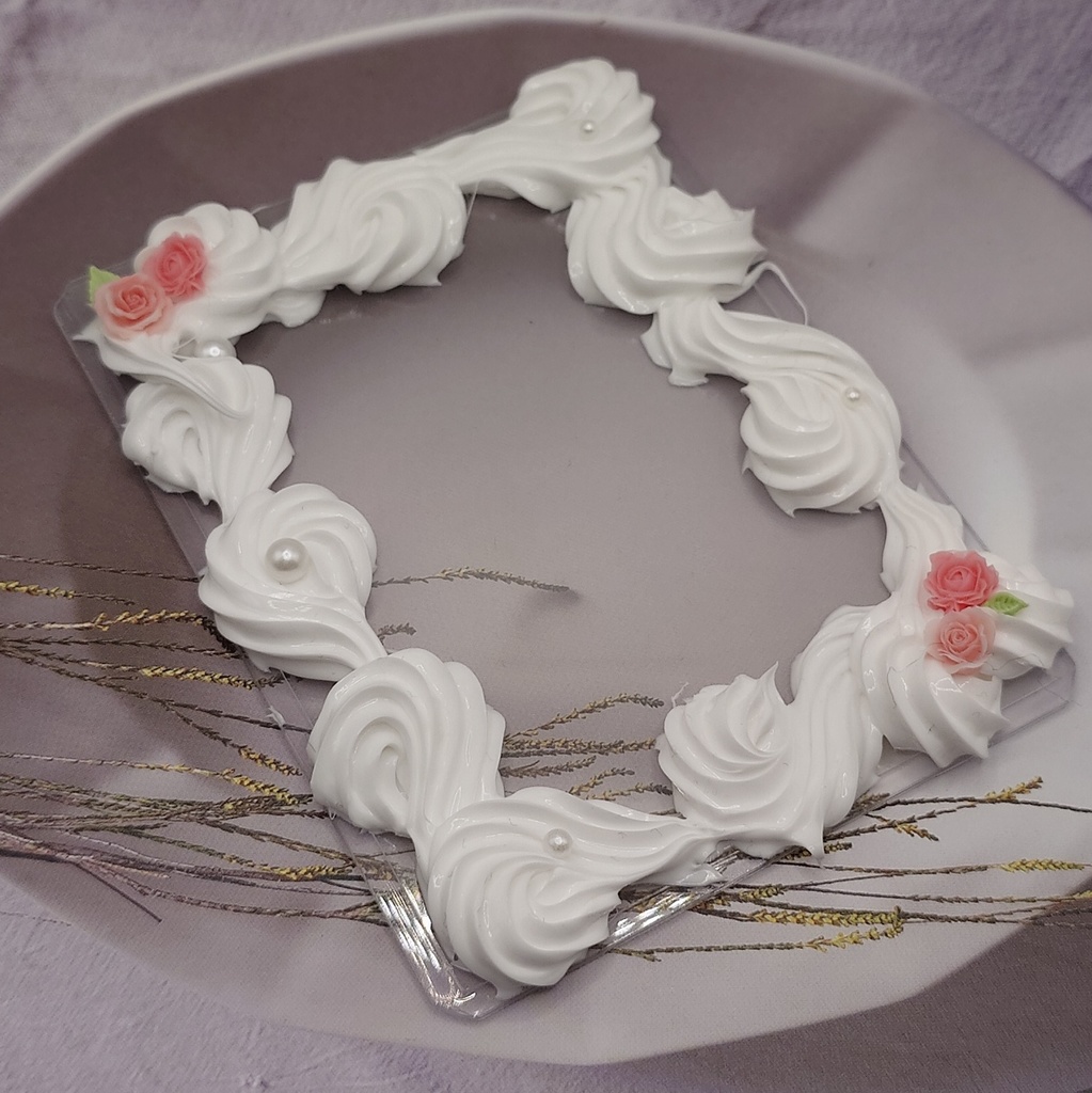 【現品限り】ホイップデコ 硬質ケース ローズ