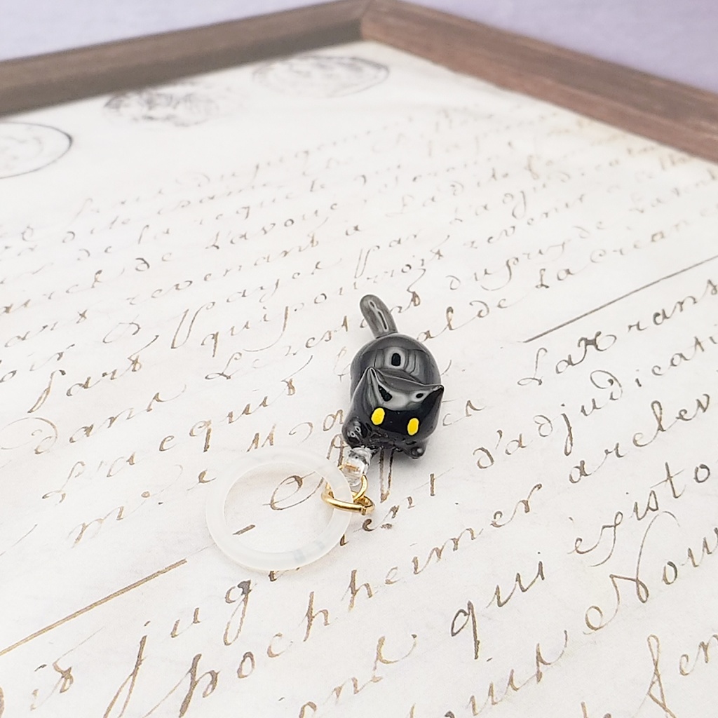 【試作品販売】ねこちゃんのアンブレラマーカー/キーホルダー