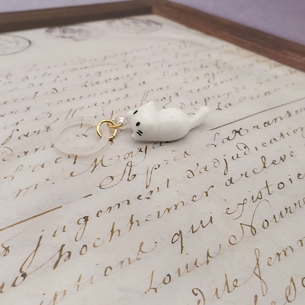 【試作品販売】ねこちゃんのアンブレラマーカー/キーホルダー