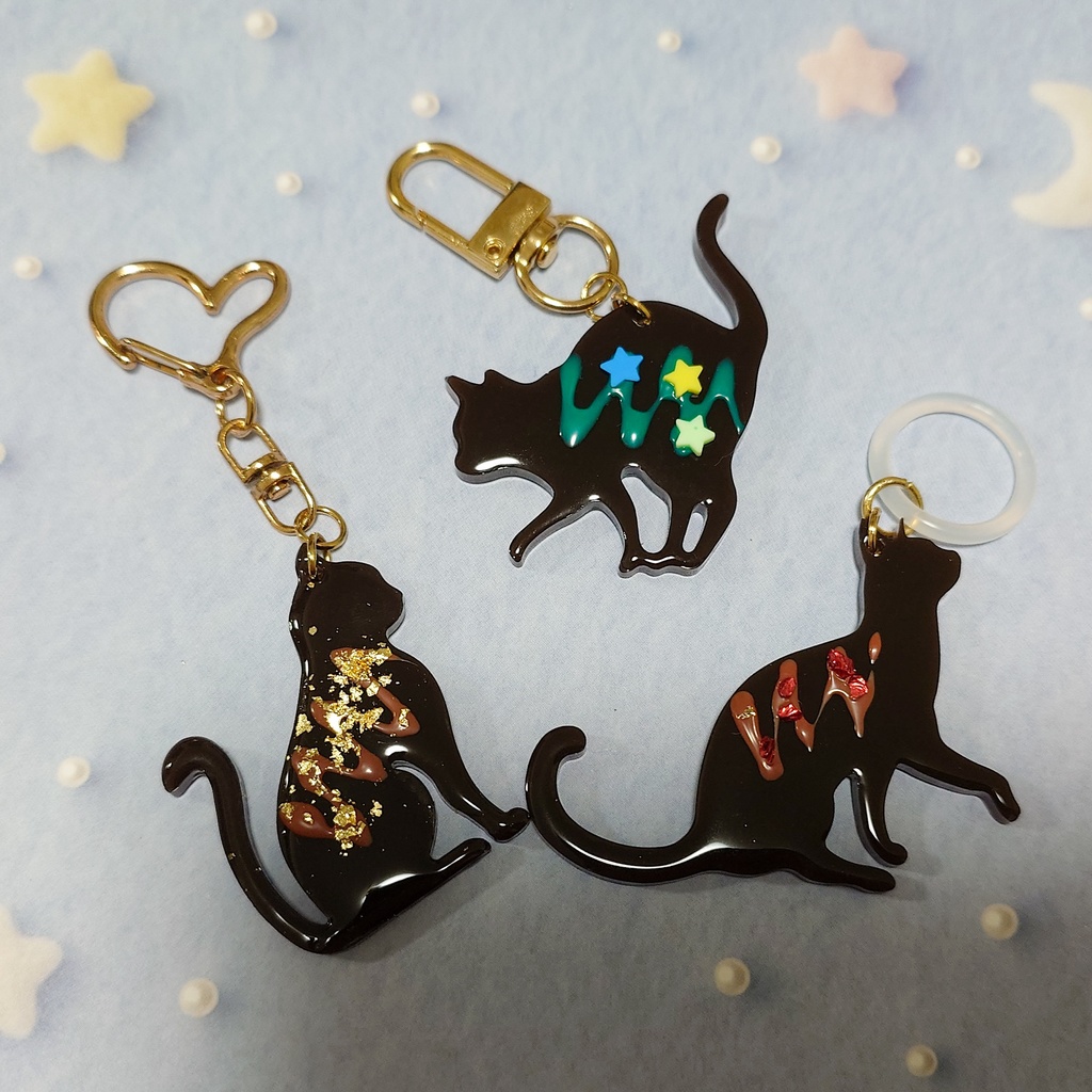 Chocolate Cat　キーホルダー・アンブレラマーカー