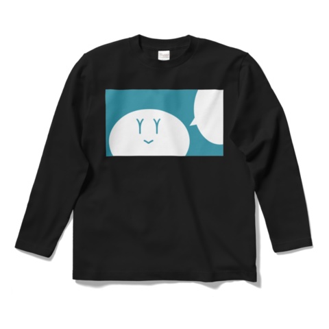 丸いヤツが何かを喋っているロンT