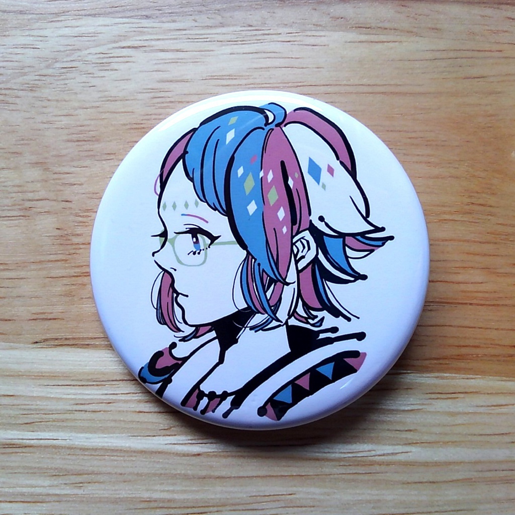 イラスト缶バッジ