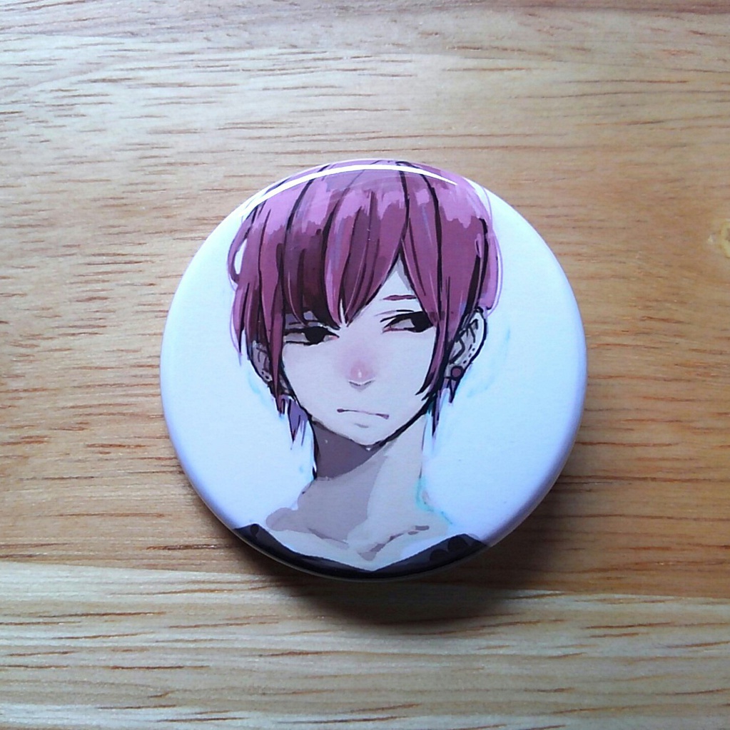 イラスト缶バッジ