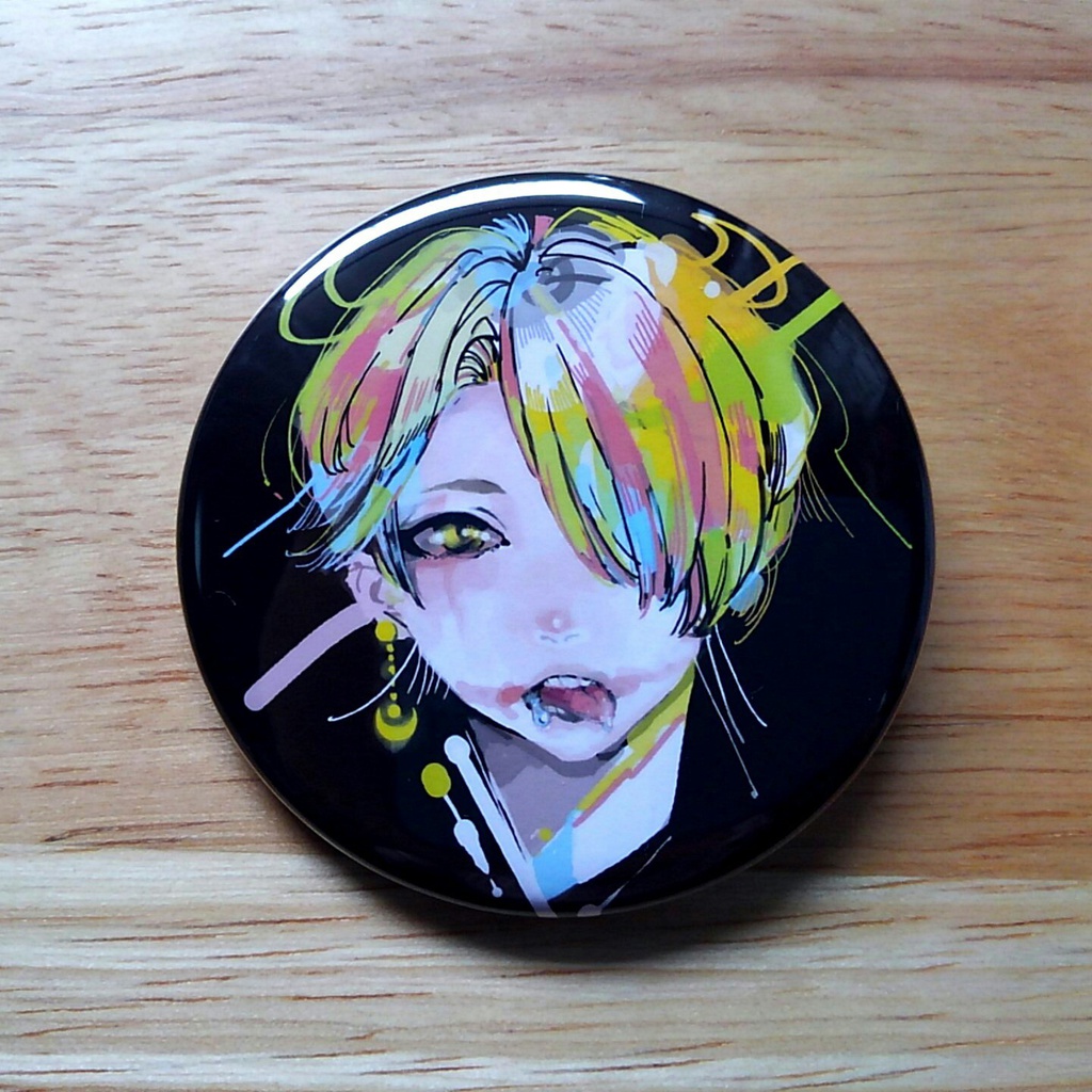 イラスト缶バッジ