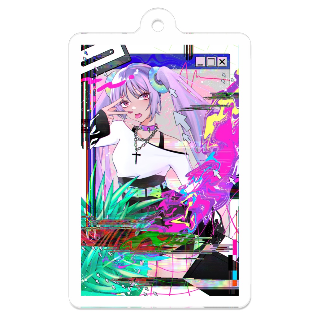 Vaporwave アクリルキーホルダー