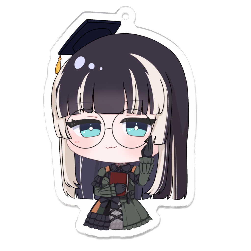 【非公式】SD儒烏風亭らでん アクリルキーホルダー