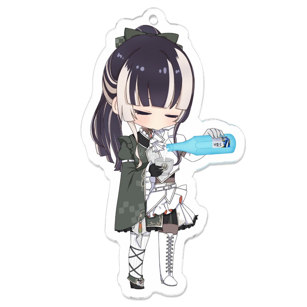 【非公式】お酒を注ぐ儒烏風亭らでん
