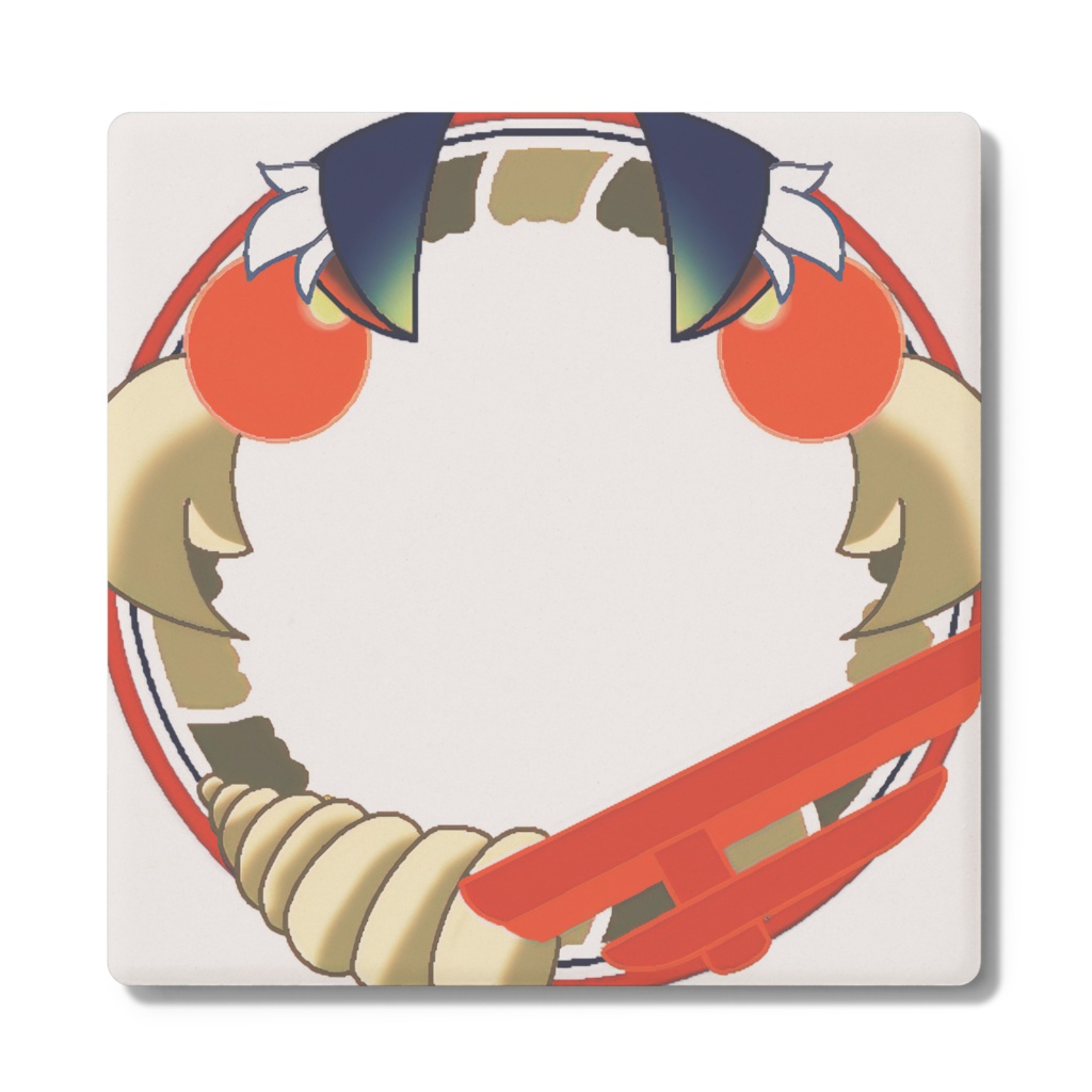 朱漆熊手コースター