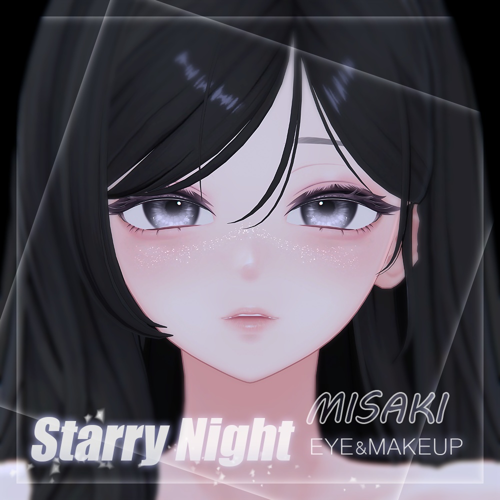 【MISAKI・海咲】Starry Night Eye&Makeup Texture