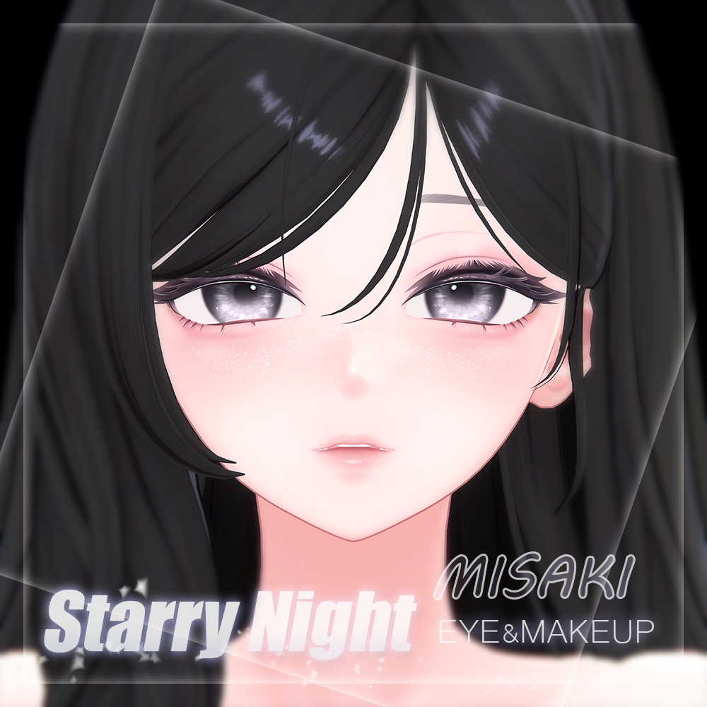 【MISAKI・海咲】Starry Night Eye&Makeup Texture