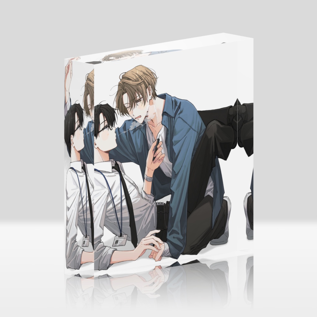 まりはる閉じ込めアクリルブロック