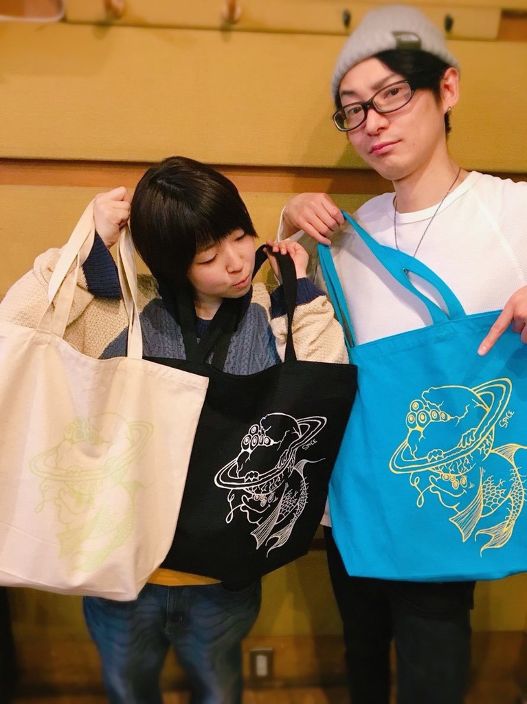 深海魚トートバック