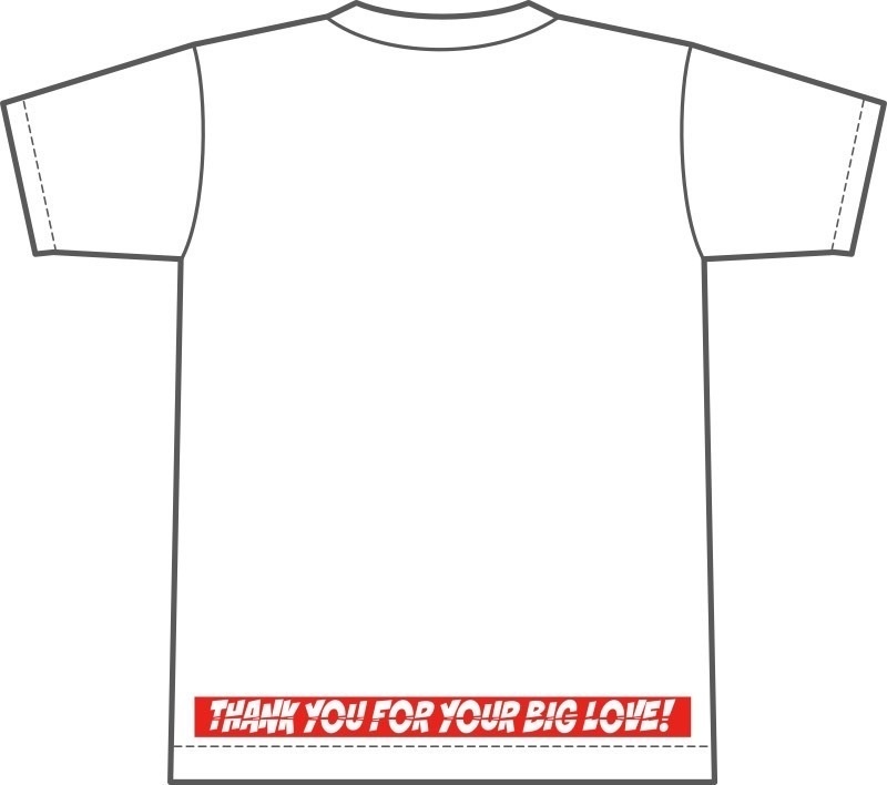 THANK YOU FOR YOUR BIG LOVE! Tシャツ