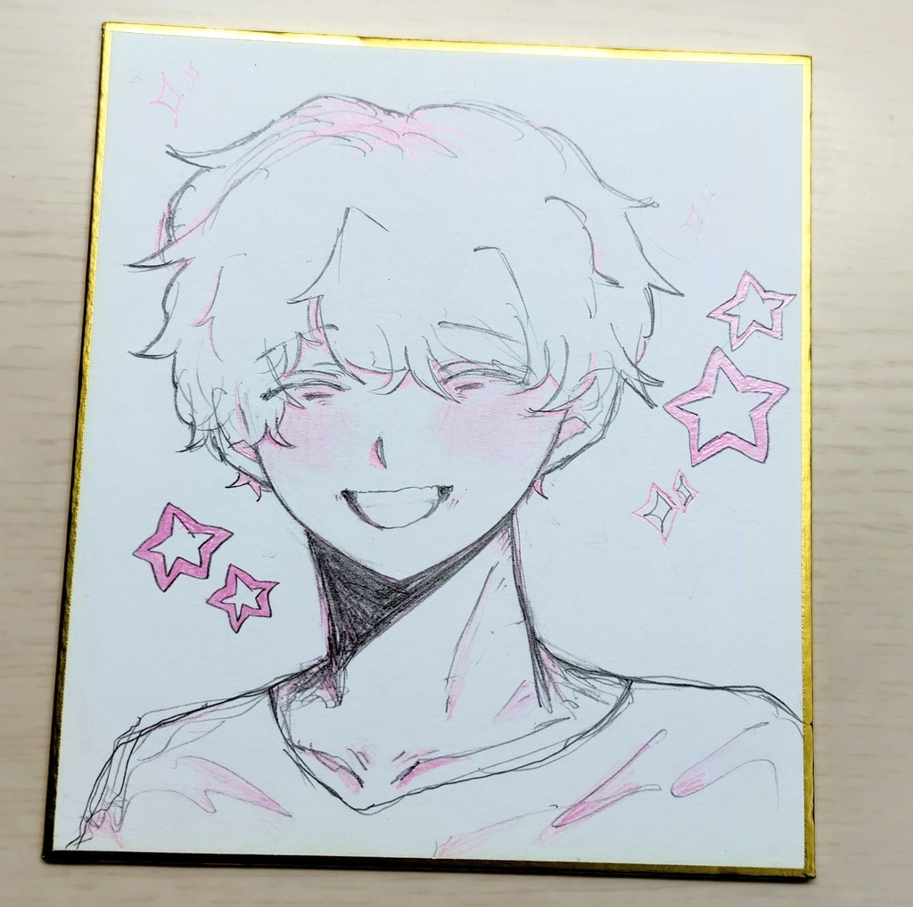 オリキャラ爆笑顔