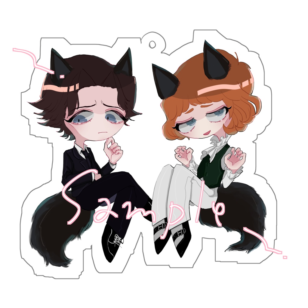 人狼 人狼アクキー ふゅゅ Booth