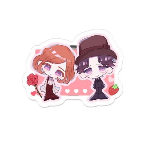 みにアクリルバッジ(クリップタイプ)