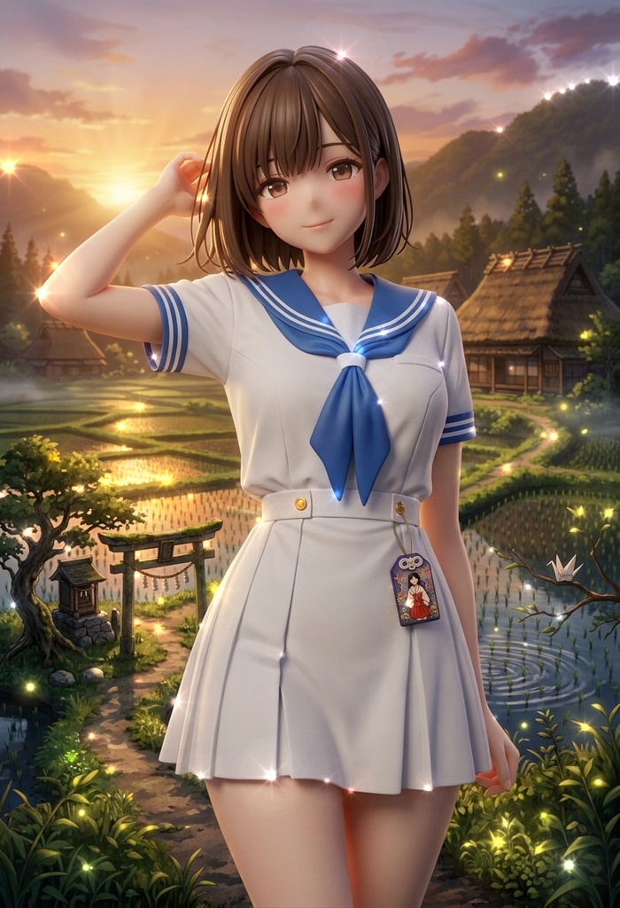 制服少女