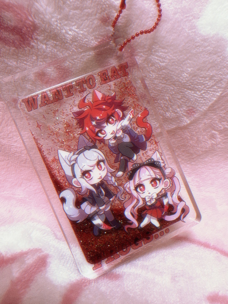 G3人組🐱 グリッターオイルアクキー