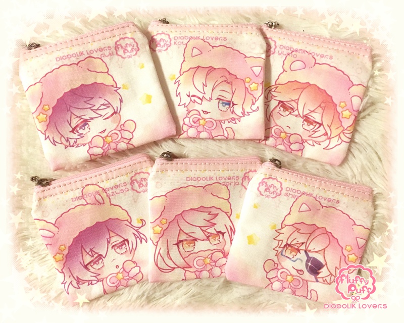 fluffy puff✩square pouch