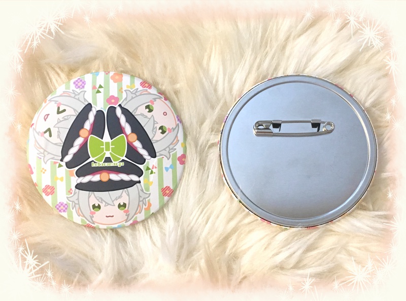 ちみころ◌びっぐ缶バッジ&ステッカー